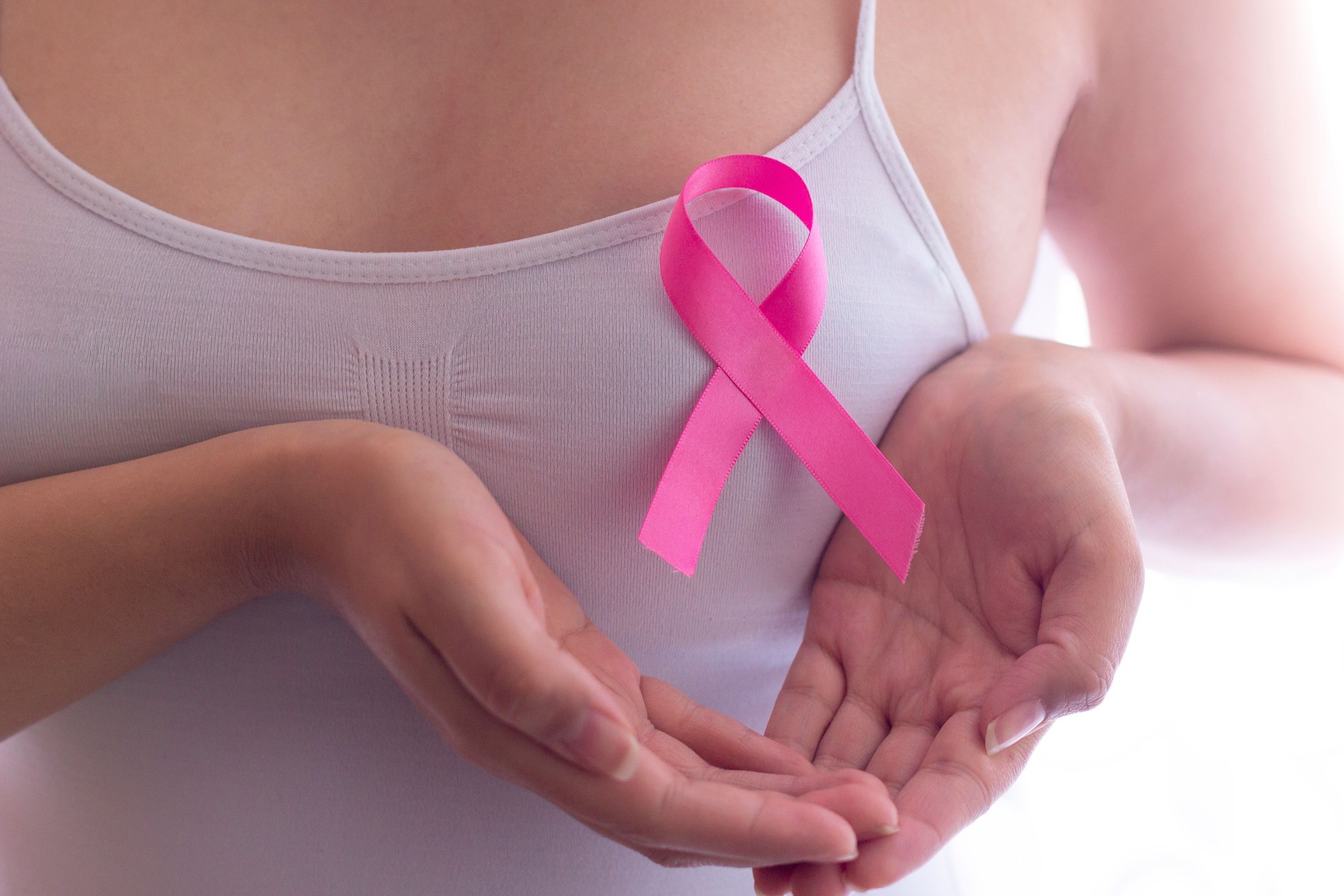 Concepto de concienciación sobre el cáncer de mama