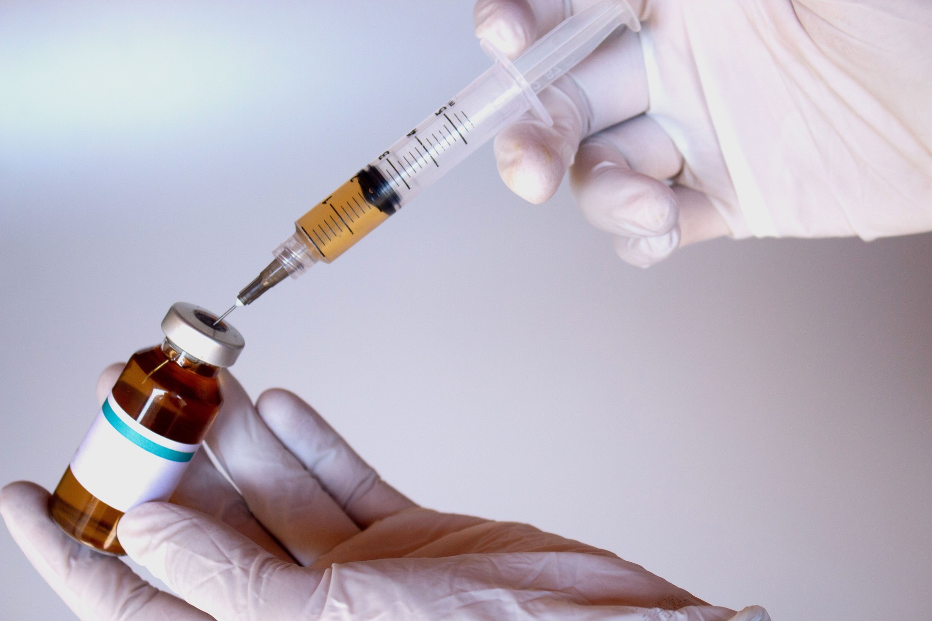 Aplicación de la vacuna contra el coronavirus