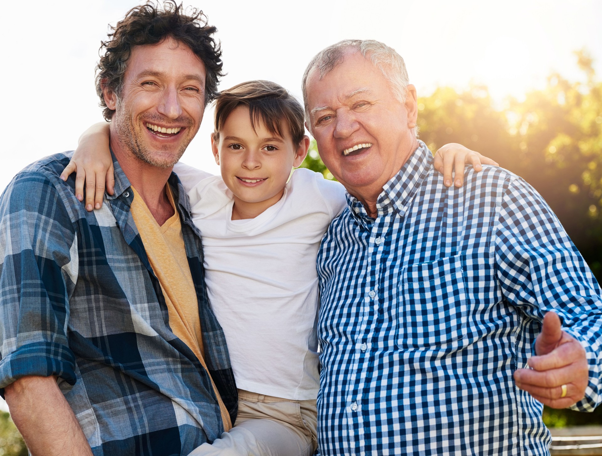 Crecer en una familia de hombres de bien